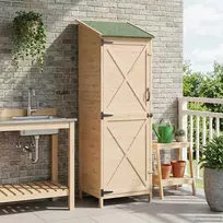 Sodo Sandėlys Natūrali 59,5 x 56 x 176,5 cm Apdirbta mediena