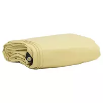 Tentinis audinys 650g / m² Smėlio 3 x 5 m Drobė su PVC danga