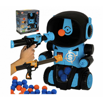 Alkanas robotas taikinys šaudymo arkadinis žaidimas rinkinys pistoletas + kamuoliukai