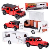 Automobilis Jeep su kemperio priekaba bekelės transporto priemonės LED žibintai ZA5351 CZ
