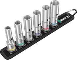 Galvučių  komplektas  C Deep 1 (6 vnt.) 1/2" 05004565001 WERA