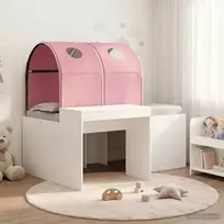 Lovos su Tuneliu 4 pcs Artisian ąžuolas ir rožinė