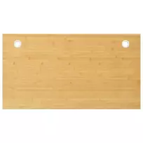 Rašomojo stalo stalviršis, 100x60x1,5cm, bambukas
