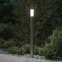 Šviestuvas stulpeliui, 110 cm, nerūdijantis plienas, IP44