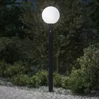 Apsauginis stulpelis su jutikliu, 120 cm, juodas, IP44