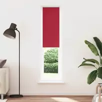 Roletas, neperšlampamas, raudonos spalvos, 40x210 cm, audinys, plotis 35,7 cm, poliesteris