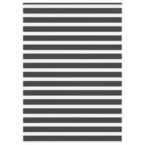 Zebra žaliuzė, juodos spalvos, 155x230 cm, audinys, plotis 150,9 cm, poliesteris