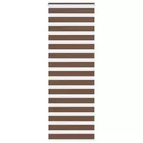 Zebro žaliuzė, ruda, 80x200 cm, audinys, plotis 75,9 cm, poliesteris
