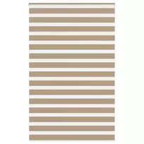 Zebro žaliuzė, smėlio rudos spalvos, 140x200 cm, audinys, plotis 135,9 cm, poliesteris