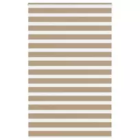 Zebro žaliuzė, smėlio rudos spalvos, 145x200 cm, audinys, plotis 140,9 cm, poliesteris
