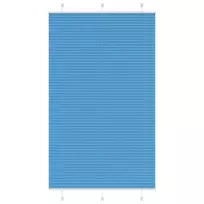 Klostuotos žaliuzės, mėlynos, 120x200 cm, audinys, plotis 119,4 cm, poliesteris