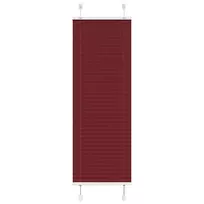 Klostuotos žaliuzės, bordo spalvos, 50x150 cm, audinys, plotis 49,4 cm, poliesteris