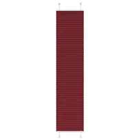 Klostuotos žaliuzės, bordo spalvos, 50x200 cm, audinys, plotis 49,4 cm, poliesteris