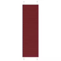 Klostuotos žaliuzės, bordo spalvos, 60x200 cm, audinys, plotis 59,4 cm, poliesteris