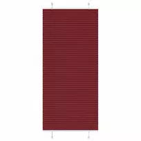 Klostuotos žaliuzės, bordo raudonos, 85x200 cm, audinys, plotis 84,4 cm, poliesteris