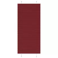 Klostuotos žaliuzės, bordo spalvos, 90x200 cm, audinys, plotis 89,4 cm, poliesteris