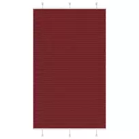 Klostuotos žaliuzės, bordo spalvos, 115x200 cm, audinys, plotis 114,4 cm, poliesteris