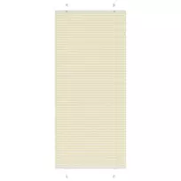Klostuotos žaliuzės, kreminės spalvos, 95x200 cm, audinys, plotis 94,4 cm, poliesteris