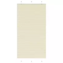 Klostuotos žaliuzės, kreminės spalvos, 105x200 cm, audinys, plotis 104,4 cm, poliesteris