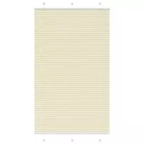 Klostuotos žaliuzės, kreminės spalvos, 110x200 cm, audinys, plotis 109,4 cm, poliesteris