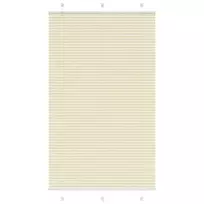 Klostuotos žaliuzės, kreminės spalvos, 120x200 cm, audinys, plotis 119,4 cm, poliesteris