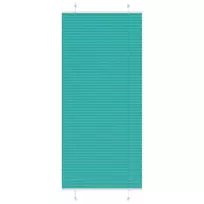 Klostuotos žaliuzės, petroletiškai žalios, 90x200 cm, audinys, plotis 89,4 cm, poliesteris