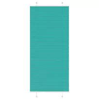 Klostuotos žaliuzės, petroletiškai žalios, 95x200 cm, audinys, plotis 94,4 cm, poliesteris