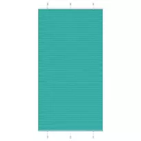 Klostuotos žaliuzės, petroletiškai žalios, 105x200 cm, audinys, plotis 104,4 cm, poliesteris