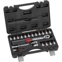 Kreator sukimo momento raktų rinkinys KRTH31001, 20 Nm, 23 mm, 21 vnt., kombinacinis raktas, BMC