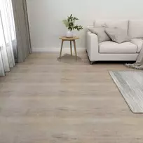 Grindų lentos 55 pcs Taupe 5,11 m² PVC