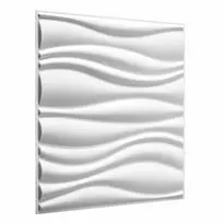 Sienų plokštės 12 pcs Balta 50 x 50 cm