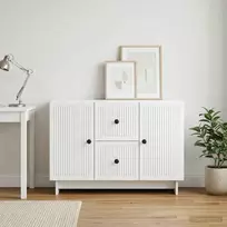 Kabalas su stalčių Balta 89 x 34,5 x 60 cm Apdirbta mediena