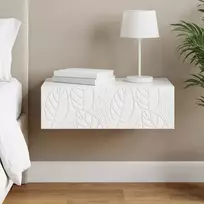 Sieninis šoninis staliukas Balta 59 x 34,5 x 17 cm