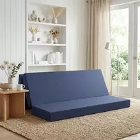 Sulankstomas Sofos Lova 200 x 67 x 45 cm Mėlyna