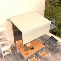 Automatiniu būdu ištraukiama markizė, kreminė, 3,5x2,5m