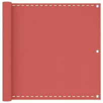Balkono Ekranas Terakotos 90 x 700 cm HDPE ir aliuminis