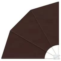 Balkono privatumo ekranas 140 x 140 cm Poliesteris Ruda