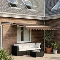 Elektrinė ištraukiama pavėsinė Taupe 3,5 x 2 m