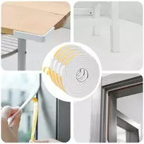 Savigautinė putų juosta 4 pcs Balta 20mm x 5m CR putplastis