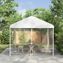 Uodų tinklelį pavėsinei 220 tinklas Balta 4,5 x 3 x 2 m