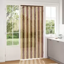 Vabzdžių Užuolaida iš Chenille Ruda ir beigė 100 x 220 cm