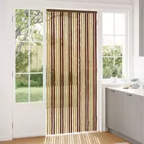 Vabzdžių Užuolaida iš Chenille Ruda ir beigė 100 x 230 cm