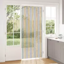 Vabzdžių Užuolaida iš Chenille Pilka ir smėlinė 90 x 220 cm