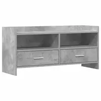 Televizoriaus spintelė 100 x 33 x 47 cm Betono pilka