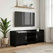 Televizoriaus spintelė 130 x 33 x 47 cm Juodojo ąžuolo