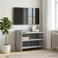 Televizoriaus spintelė 60 x 33 x 47 cm Pilka Sonoma