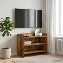 Televizoriaus spintelė 60 x 33 x 47 cm Sendintos medienos