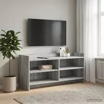 Televizoriaus spintelė 100 x 33 x 47 cm Pilka Sonoma