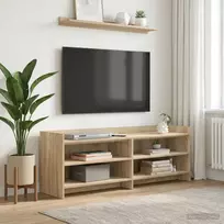 Televizoriaus spintelė 135 x 33 x 47 cm Sonoma ąžuolas
