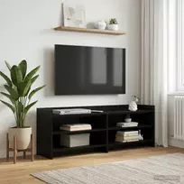 Televizoriaus spintelė 135 x 33 x 47 cm Juodojo ąžuolo